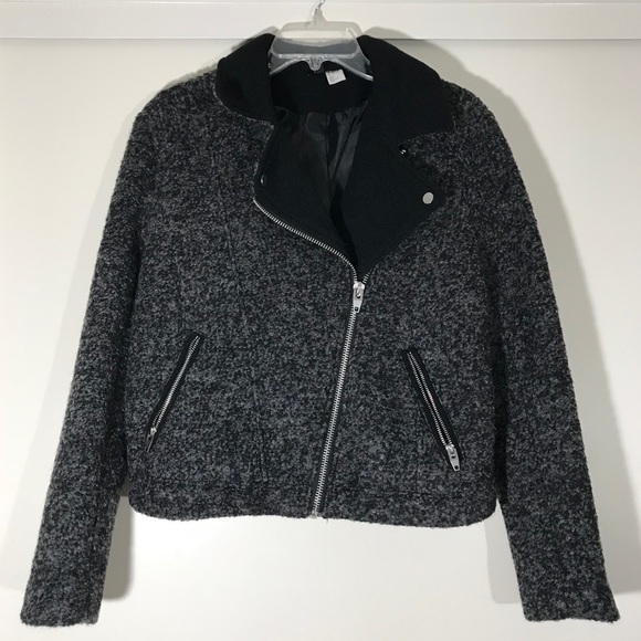 H&M Jackets & Blazers - Two-toned Moto Jacket